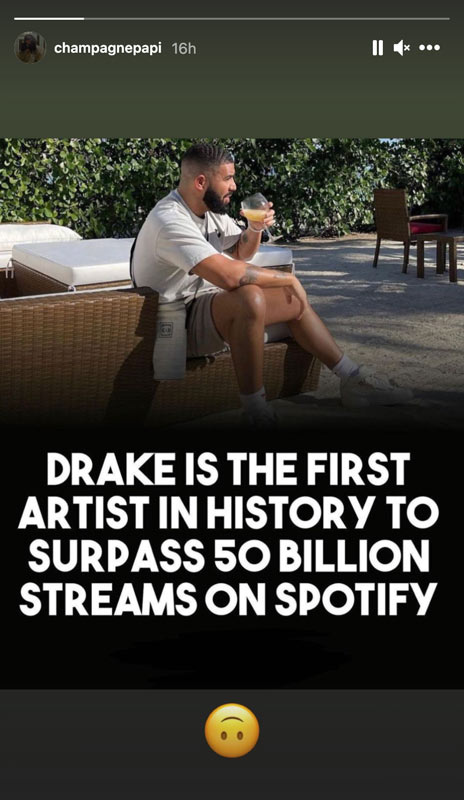 Drake IG Stories