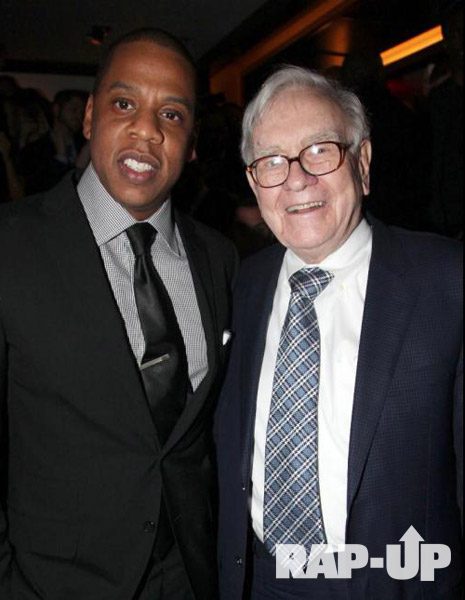 Jay-Z and Warren Buffet