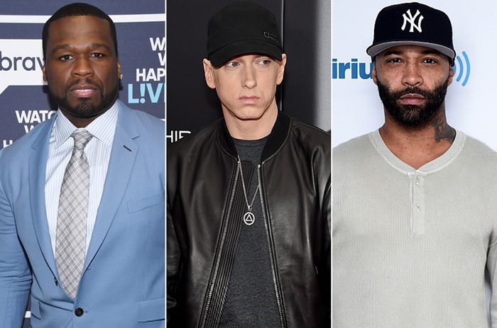 50 Cent, Eminem, and Joe Budden