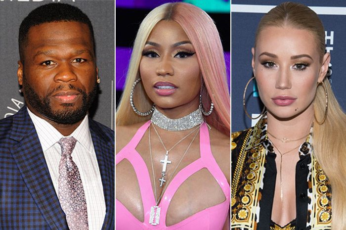 50 Cent, Nicki MInaj, and Iggy Azalea