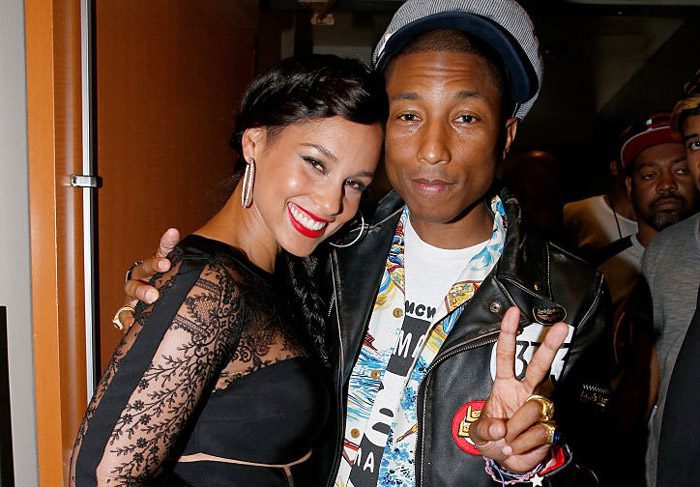 Alicia Keys and Pharrell