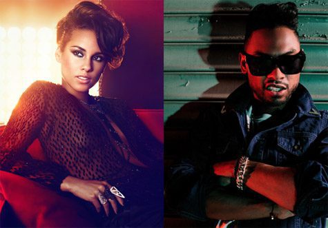 Alicia Keys and Miguel