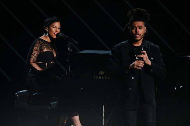 Alicia Keys and The Weeknd