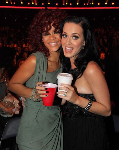 Rihanna and Katy Perry