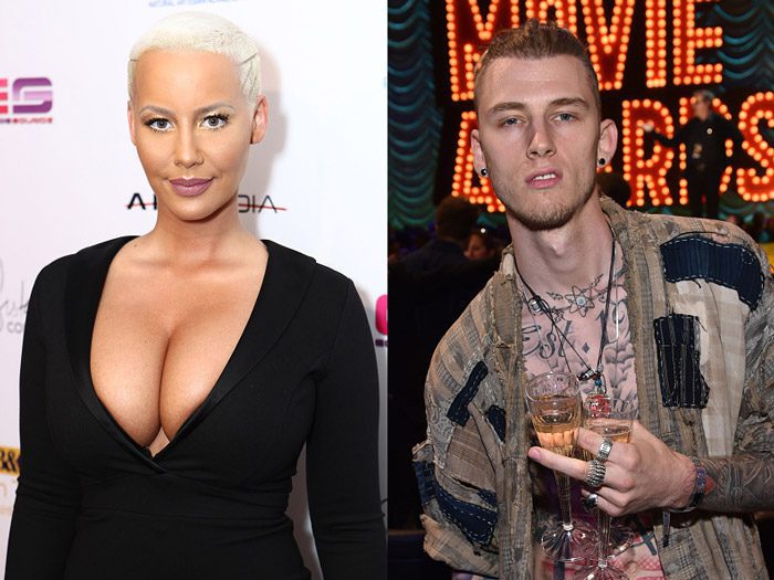 Amber Rose and MGK