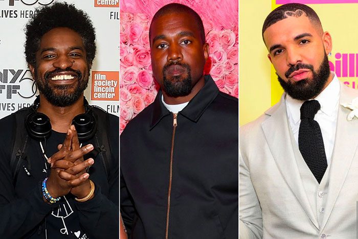 André 3000, Kanye West, and Drake