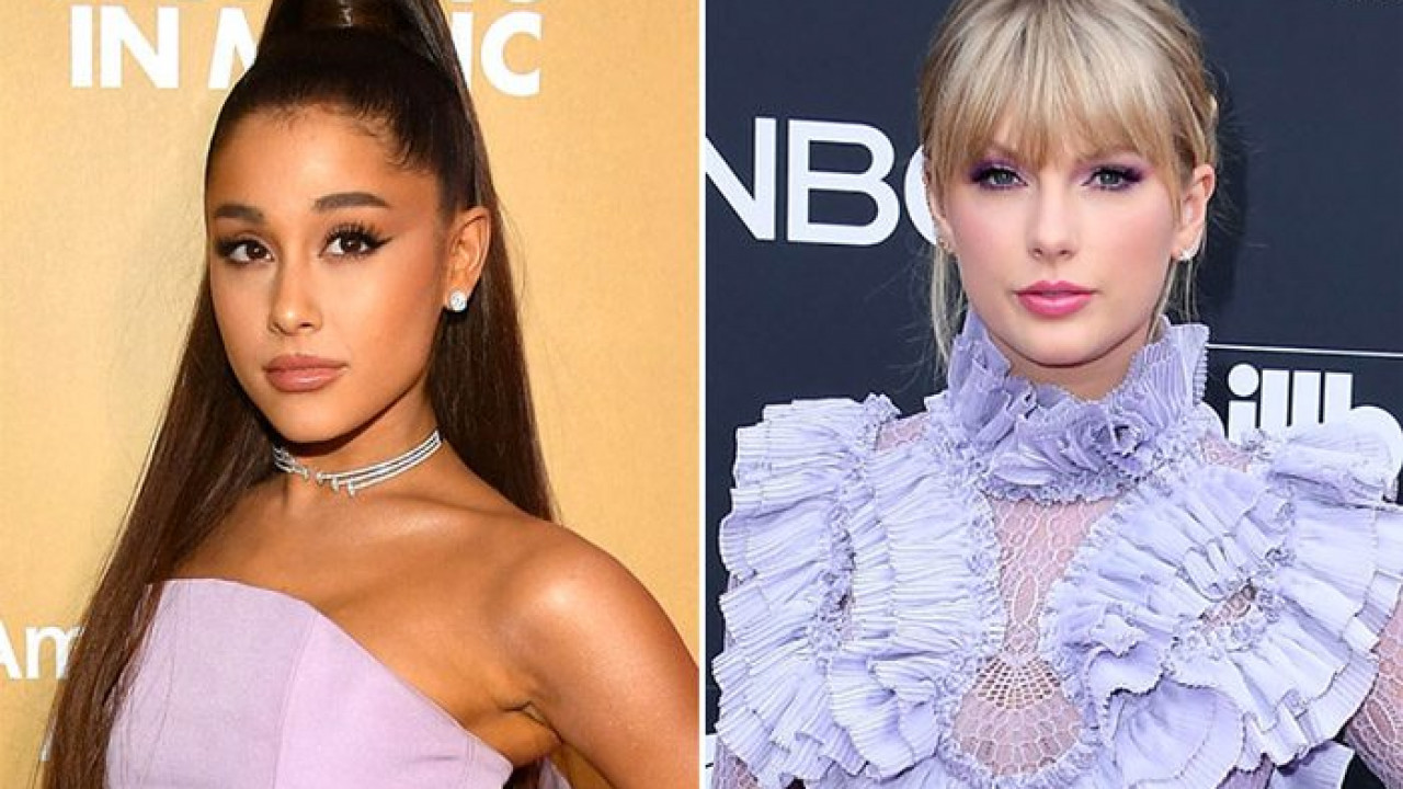 Ariana Grande Porn Captions Bdsm - Ariana Grande Supports Taylor Swift Amid Scooter Braun Dispute