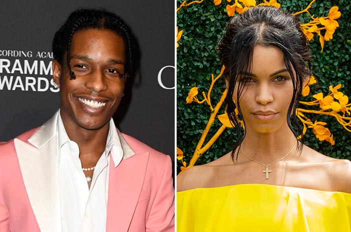 A$AP Rocky and Daiane Sodre