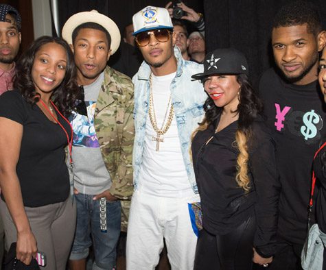 Pharrell, T.I., Tiny, and Usher