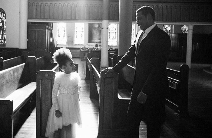Blue Ivy and JAY-Z