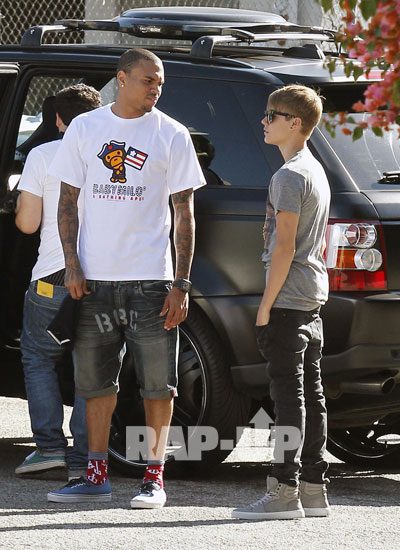Chris Brown and Justin Bieber