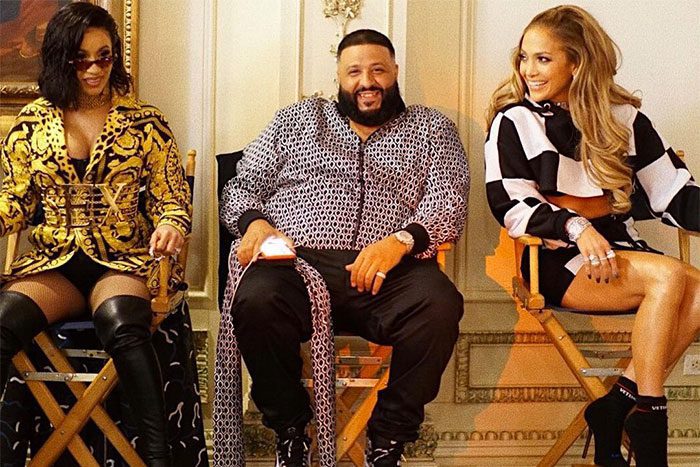 Cardi B, DJ Khaled, and Jennifer Lopez