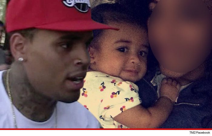 Chris Brown and daughter