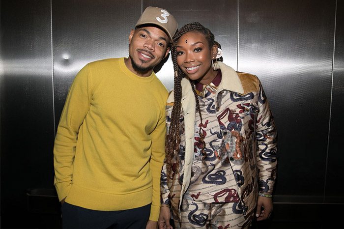 Chance the Rapper and Brandy