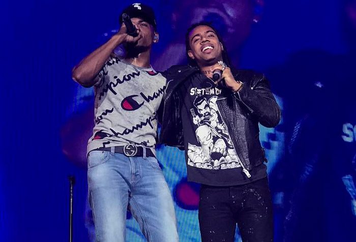 Chance the Rapper and Vic Mensa