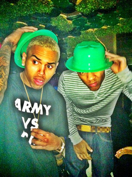 Chris Brown and Bow Wow