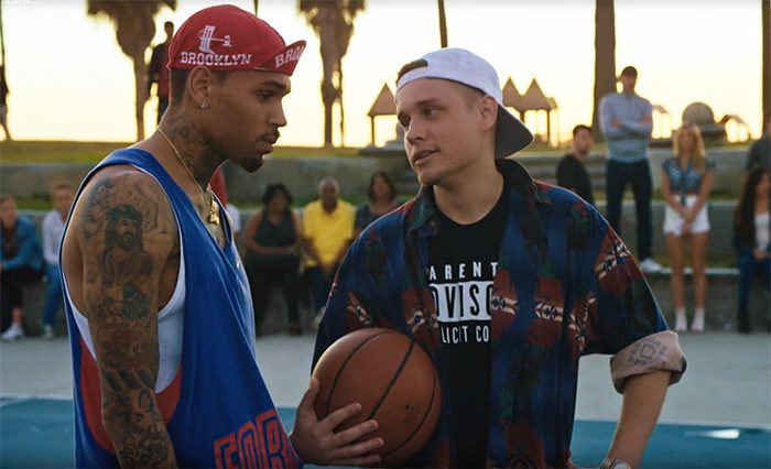 Chris Brown and Cal Scruby