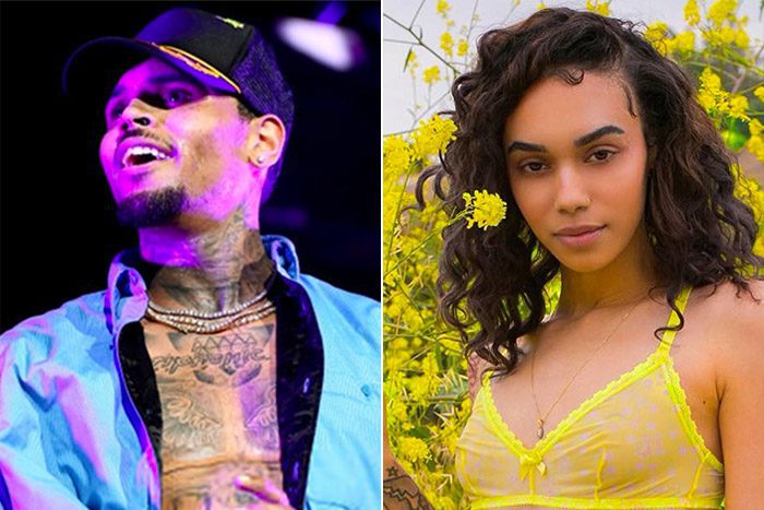 Chris Brown and Indya Marie