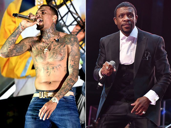 Chris Brown and Keith Sweat