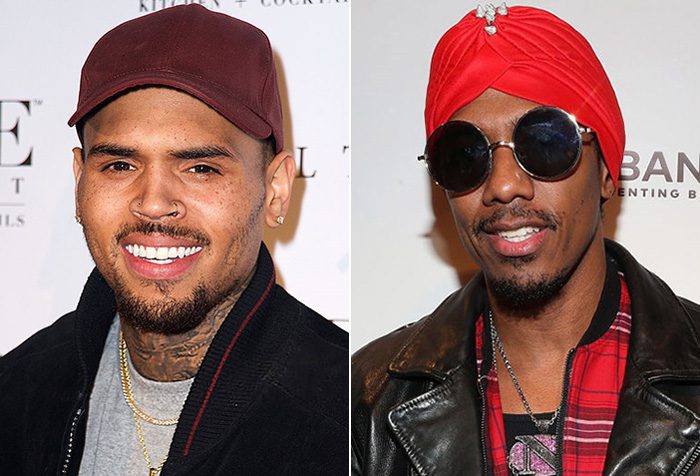 Chris Brown and Nick Cannon