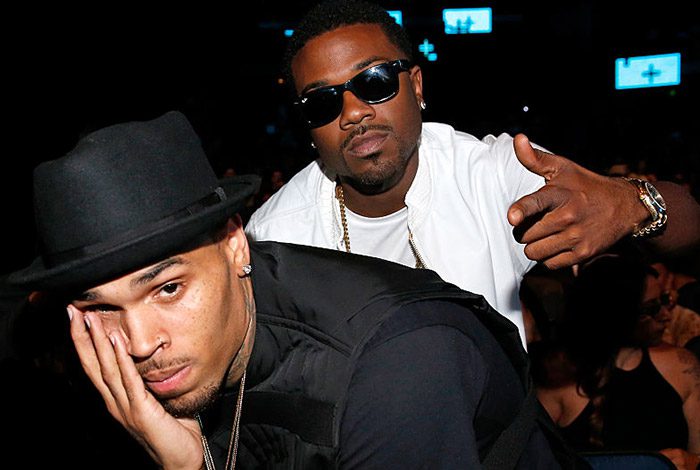 Chris Brown and Ray J