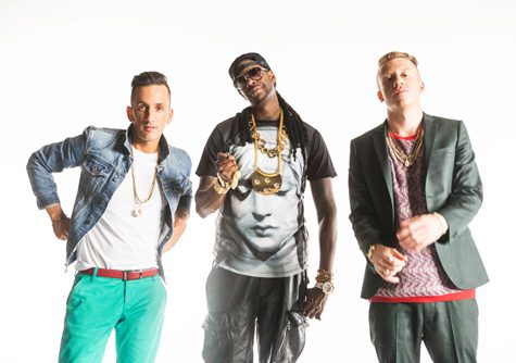 Clinton Sparks, 2 Chainz, and Macklemore