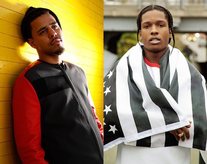 J. Cole and A$AP Rocky