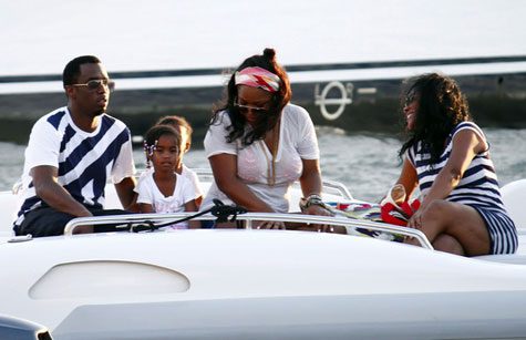 Diddy and family
