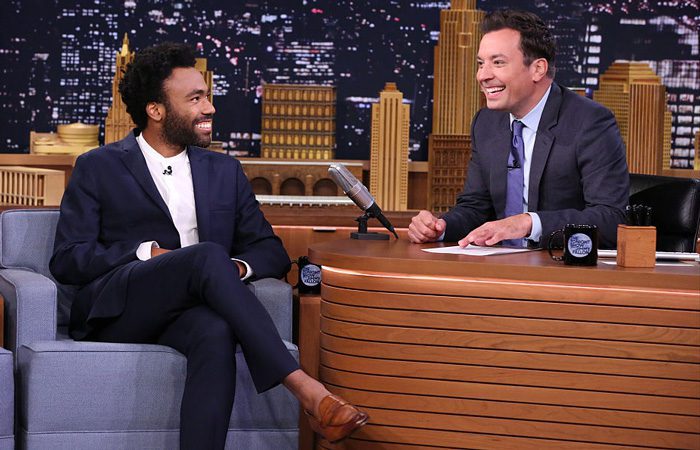 Donald Glover and Jimmy Fallon