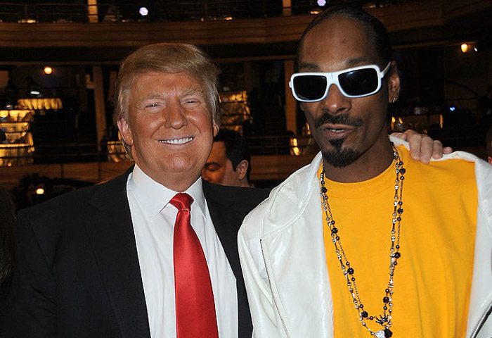 Donald Trump and Snoop Dogg