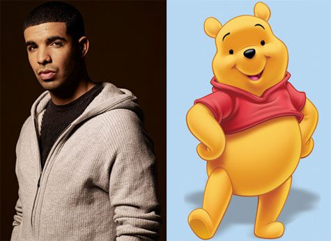 Drake and Winnie the Pooh