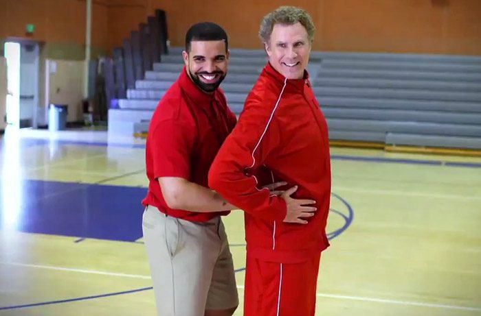 Drake and Will Ferrell