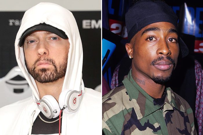 Eminem and Tupac Shakur