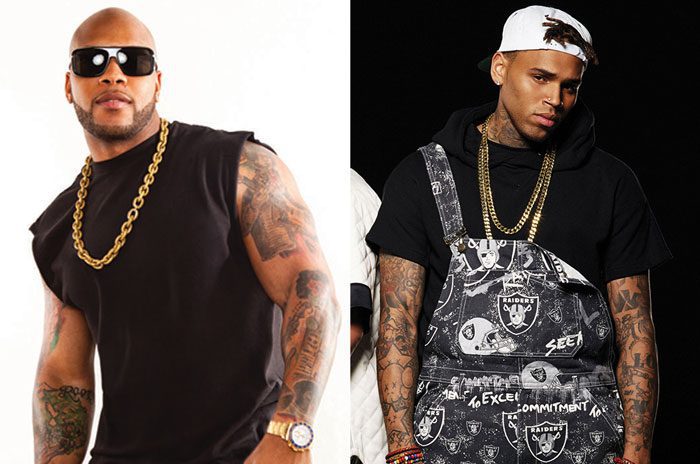 Flo Rida and Chris Brown