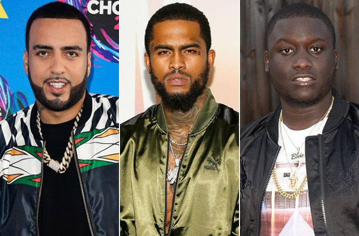 French Montana, Dave East, and Zoey Dollaz