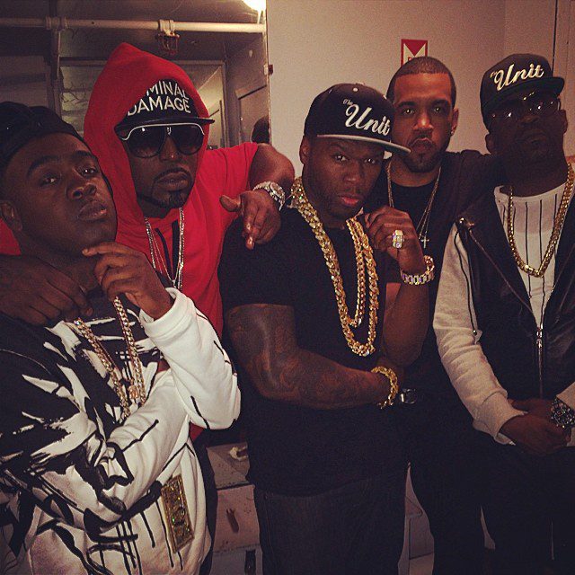 50 Cent Performs with G-Unit at Webster Hall
