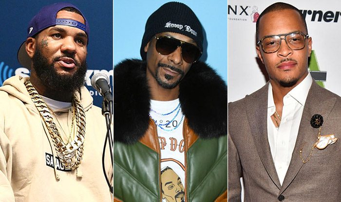 The Game, Snoop Dogg, and T.I.