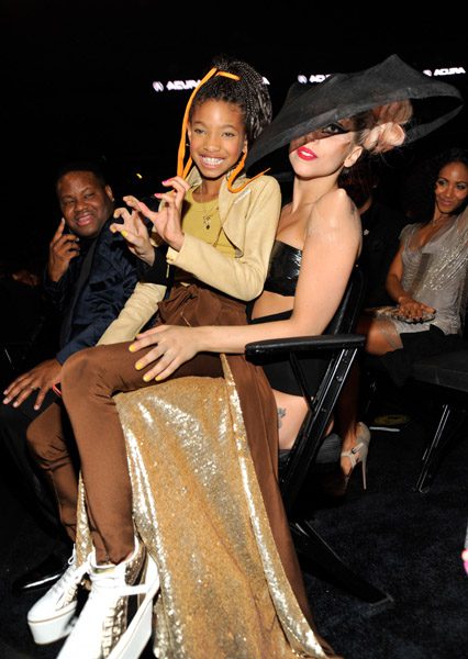 Willow Smith and Lady Gaga