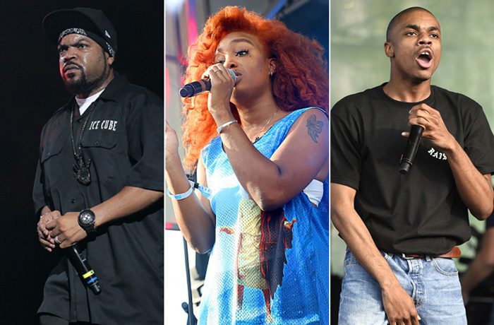 Ice Cube, SZA, and Vince Staples