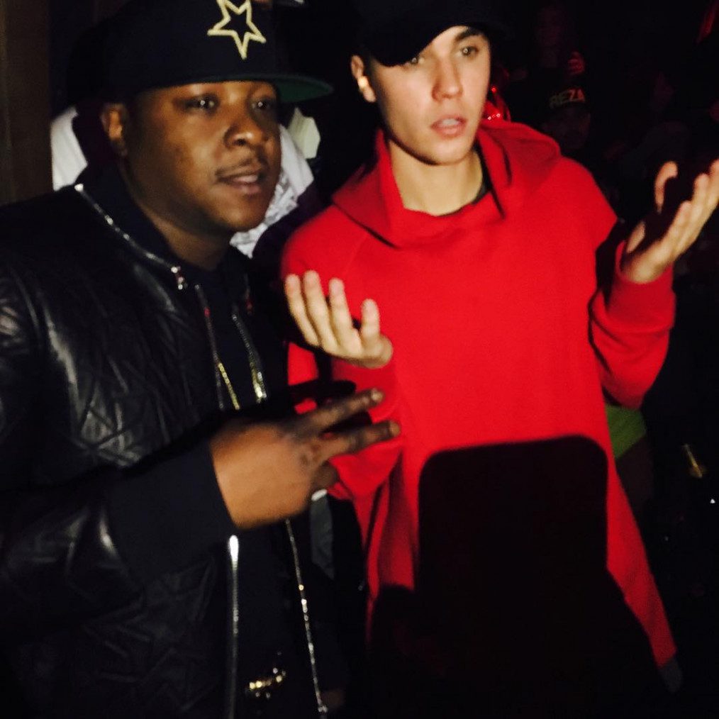 Jadakiss and Justin Bieber