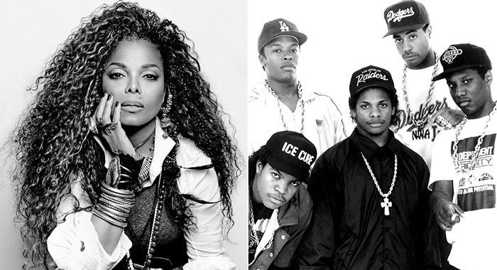 Janet Jackson and N.W.A
