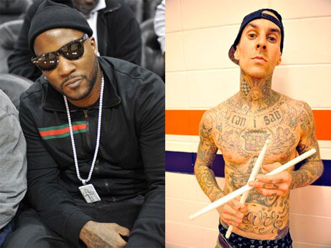 Young Jeezy and Travis Barker