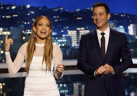 J.Lo and Jimmy Kimmel