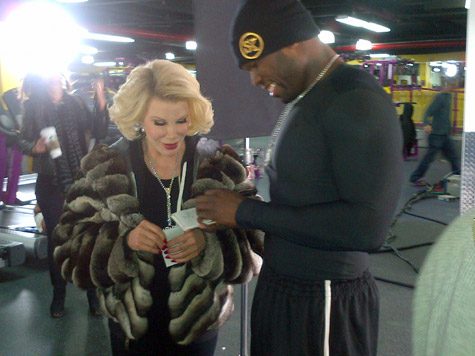 Joan Rivers and 50 Cent