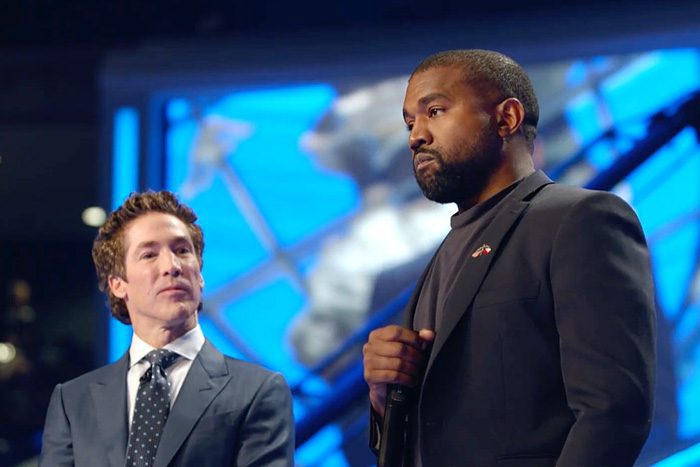 Joel Osteen and Kanye West