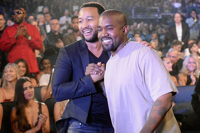 John Legend and Kanye West