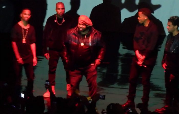 Big Sean, Kanye West, Raekwon, and Vic Mensa