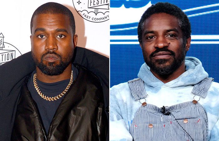 Kanye West and André 3000