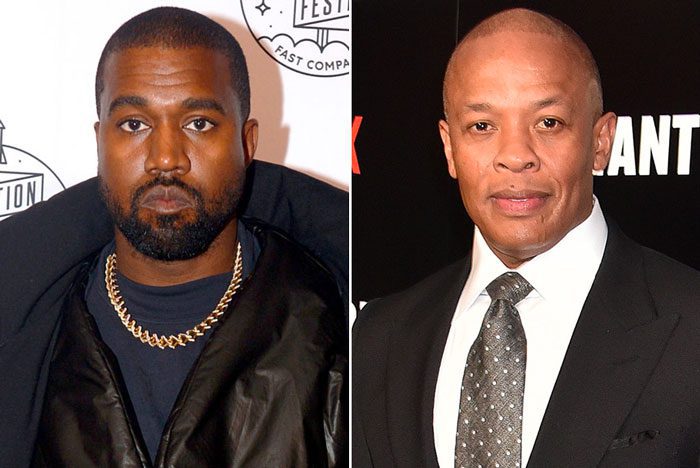 Kanye West and Dr. Dre