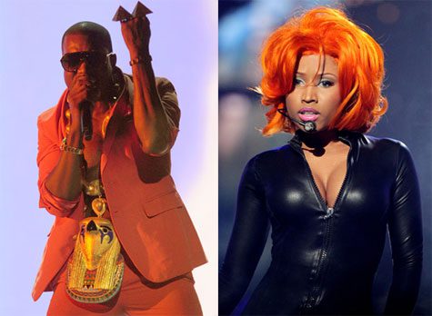 Kanye West and Nicki Minaj